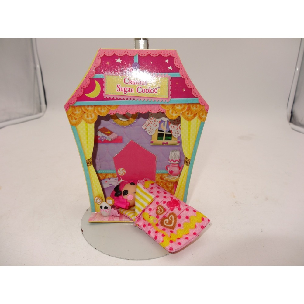 Mini Lalaloopsy Doll Playset Crumbs Sugar Cookie Bedroom House MGA Entertainment